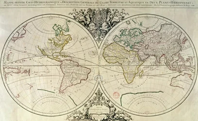 Geo-Hydrographic Mappamonde